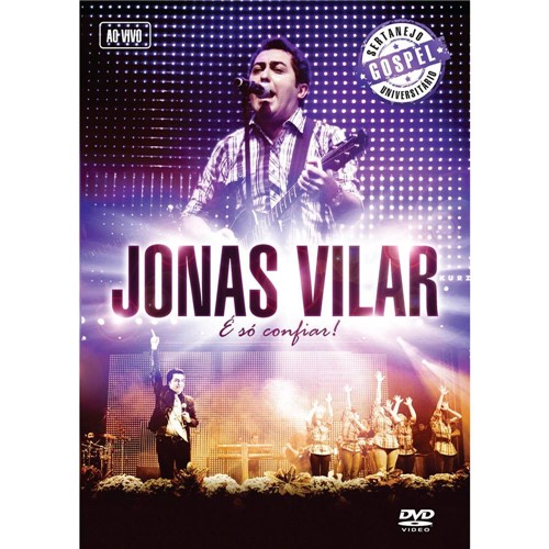Tamanhos, Medidas e Dimensões do produto DVD Jonas Vilar - é só Confiar