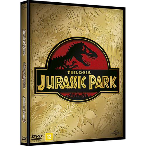 Tamanhos, Medidas e Dimensões do produto DVD - Jurassic Park - Trilogia (3 Discos)