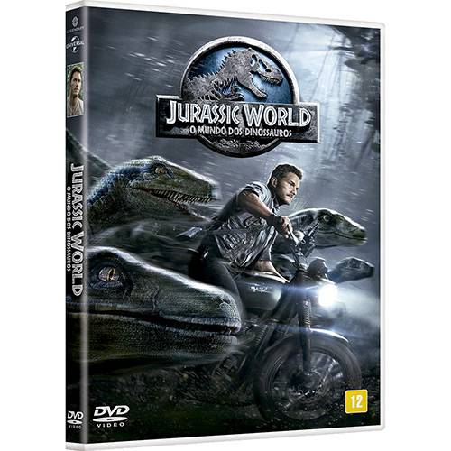 Tamanhos, Medidas e Dimensões do produto DVD - Jurassic World - o Mundo dos Dinossauros