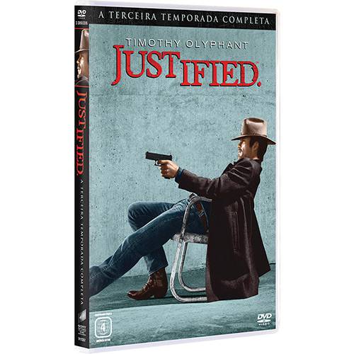 Tamanhos, Medidas e Dimensões do produto DVD - Justified - 3ª Temporada (3 Discos)