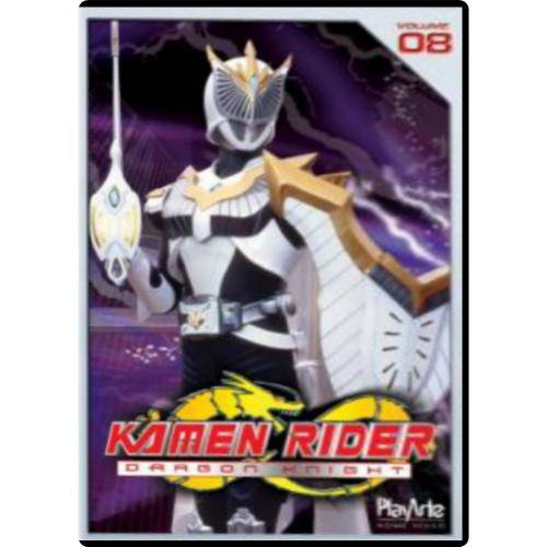Tamanhos, Medidas e Dimensões do produto Dvd Kamen Rider - Dragon Knight - Vol. 8