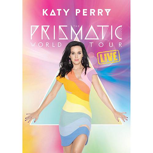 Tamanhos, Medidas e Dimensões do produto DVD - Katy Perry: The Prismatic World Tour Liove