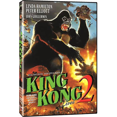 Tamanhos, Medidas e Dimensões do produto DVD King Kong 2