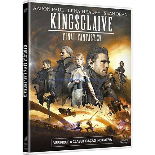 Tamanhos, Medidas e Dimensões do produto DVD Kingsglaive: Final Fantasy XV
