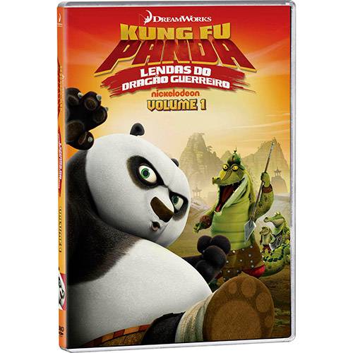 Tamanhos, Medidas e Dimensões do produto DVD Kung Fu Panda: Lendas do Dragão Guerreiro - Volume 1
