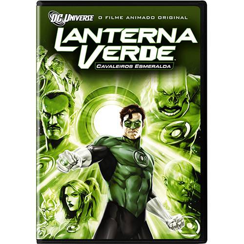 Tamanhos, Medidas e Dimensões do produto DVD Lanterna Verde: Cavaleiros Esmeralda