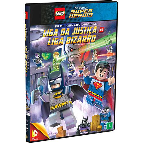 Tamanhos, Medidas e Dimensões do produto DVD - Lego - Liga da Justiça Vs Liga Bizarro