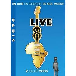Tamanhos, Medidas e Dimensões do produto DVD Live 8 - Paris
