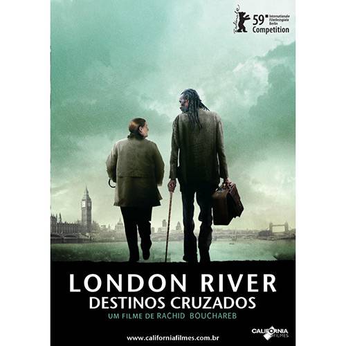 Tamanhos, Medidas e Dimensões do produto DVD London River Destinos Cruzados