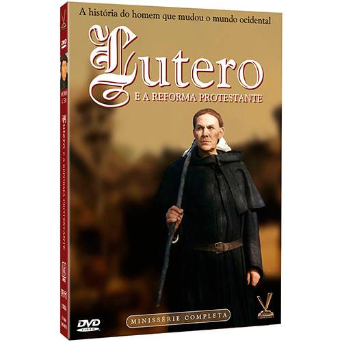 Tamanhos, Medidas e Dimensões do produto DVD - Lutero e a Reforma Protestante - Minissérie Completa (3 Discos)