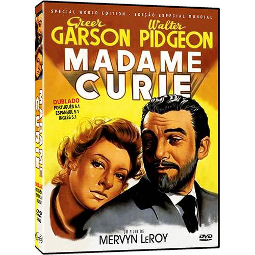 Tamanhos, Medidas e Dimensões do produto DVD Madame Curie