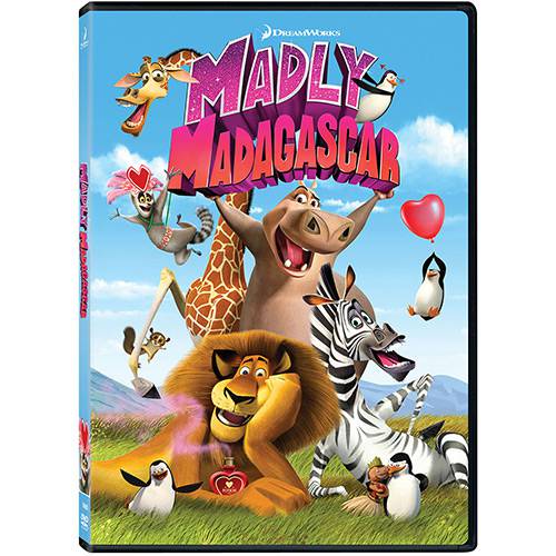 Tamanhos, Medidas e Dimensões do produto DVD - Madly Madagascar - Exclusivo