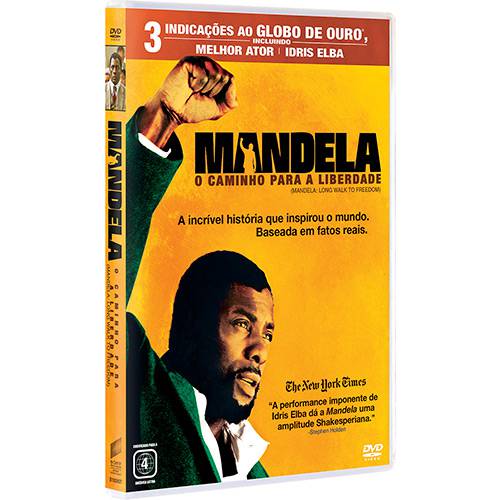 Tamanhos, Medidas e Dimensões do produto DVD - Mandela: o Caminho para a Liberdade