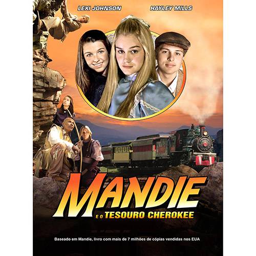 Tamanhos, Medidas e Dimensões do produto DVD - Mandie - e o Tesouro Cherokee