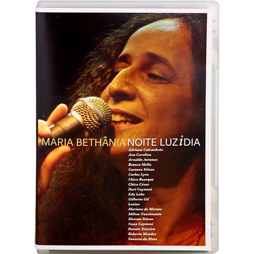 Tamanhos, Medidas e Dimensões do produto DVD Maria Bethânia: Noite Luzidia