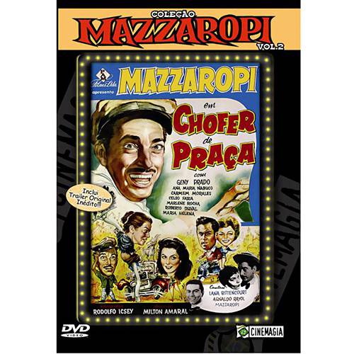 Tamanhos, Medidas e Dimensões do produto DVD Mazzaropi: Chofer de Praça