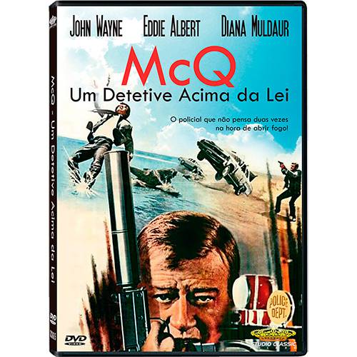 Tamanhos, Medidas e Dimensões do produto DVD McQ - um Detetive Acima da Lei