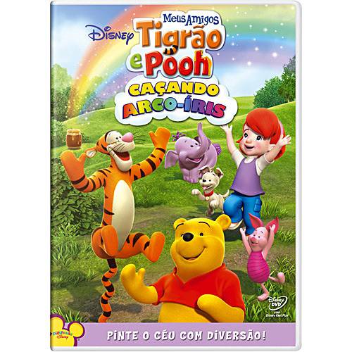 Tamanhos, Medidas e Dimensões do produto DVD Meus Amigos Tigrão e Pooh: Caçando Arco-Íris