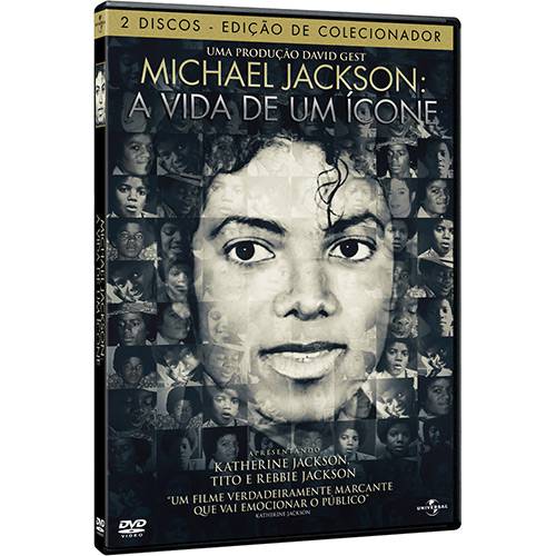 Tamanhos, Medidas e Dimensões do produto DVD Michael Jackson: a Vida de um Ícone