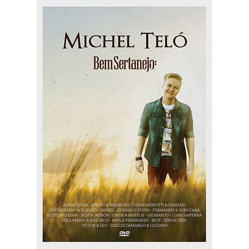 Tamanhos, Medidas e Dimensões do produto DVD - Michel Teló - Bem Sertanejo