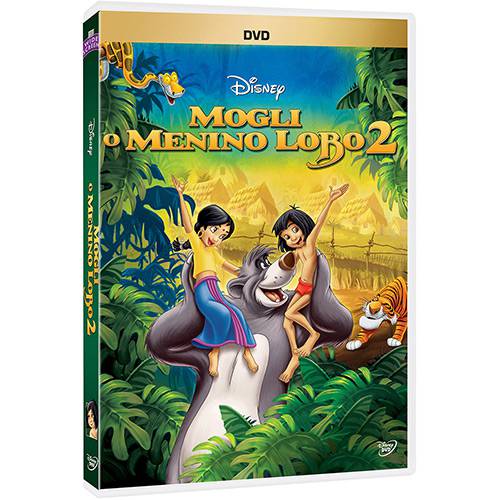 Tamanhos, Medidas e Dimensões do produto DVD - Mogli: o Menino Lobo 2