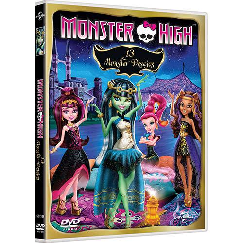Tamanhos, Medidas e Dimensões do produto DVD Monster High: 13 Monster Desejos