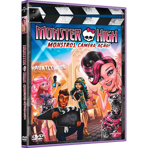 Tamanhos, Medidas e Dimensões do produto DVD - Monster High - Monstros, Câmera, Ação!