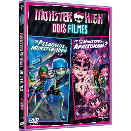 Tamanhos, Medidas e Dimensões do produto DVD Monster High - os Pesadelos de Monster High e por que os Monstros se Apaixonam? (1 Disco)