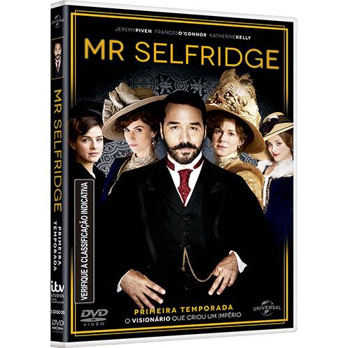 Tamanhos, Medidas e Dimensões do produto DVD - Mr. Selfridge - Primeira Temporada (3 Discos)