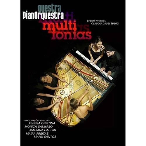 Tamanhos, Medidas e Dimensões do produto DVD - Multifonias - Pianorquestra