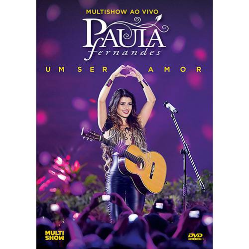 Tamanhos, Medidas e Dimensões do produto DVD Multishow ao Vivo Paula Fernandes - um Ser Amor