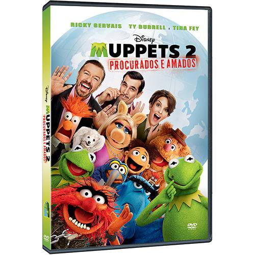 Tamanhos, Medidas e Dimensões do produto DVD - Muppets 2: Procurados e Amados