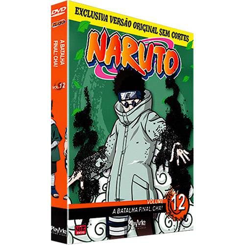 Tamanhos, Medidas e Dimensões do produto DVD - Naruto: a Batalha Final: Cha! - Vol. 12