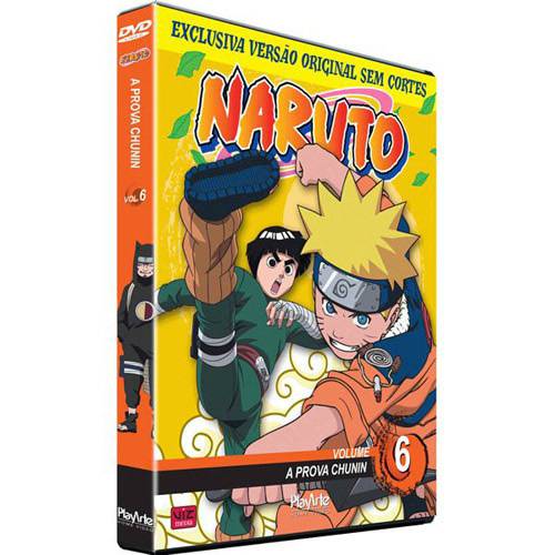 Tamanhos, Medidas e Dimensões do produto DVD Naruto: a Prova Chunin - Vol. 6