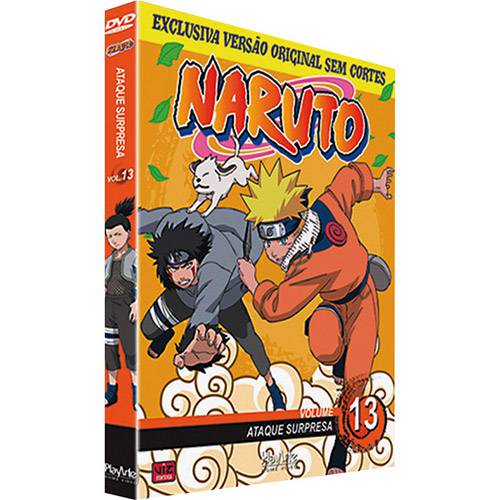 Tamanhos, Medidas e Dimensões do produto DVD - Naruto: Ataque Surpresa - Vol. 13