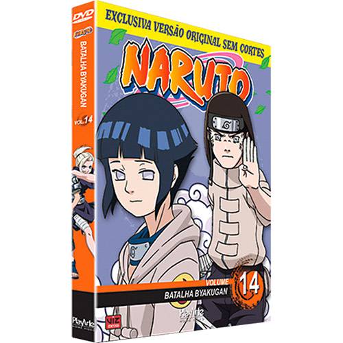 Tamanhos, Medidas e Dimensões do produto DVD - Naruto: Batalha Byakugan - Vol. 14