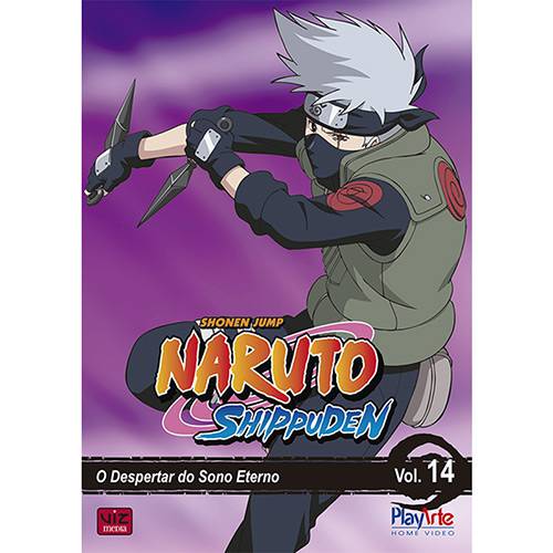 Tamanhos, Medidas e Dimensões do produto DVD - Naruto Shippuden Vol.14