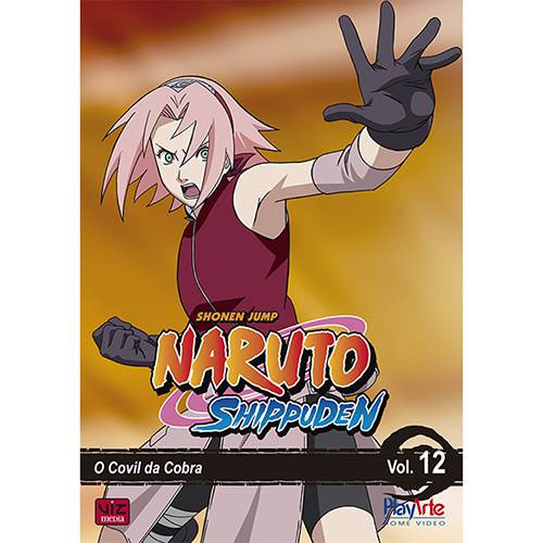 Tamanhos, Medidas e Dimensões do produto DVD - Naruto Shippuden Vol.12