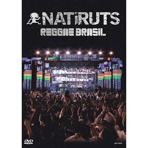 Tamanhos, Medidas e Dimensões do produto DVD - Natiruts - Reggae Brasil - ao Vivo