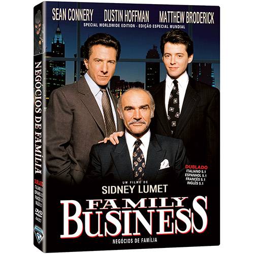 Tamanhos, Medidas e Dimensões do produto DVD Negócios de Família