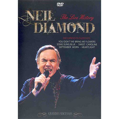 Tamanhos, Medidas e Dimensões do produto DVD - Neil Diamond: The Live History