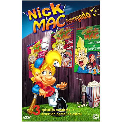 Tamanhos, Medidas e Dimensões do produto DVD Nick & Mac Vol. III