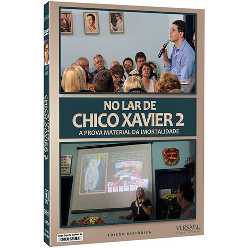 Tamanhos, Medidas e Dimensões do produto DVD - no Lar de Chico Xavier - a Prova Material da Imortalidade - Vol. 2