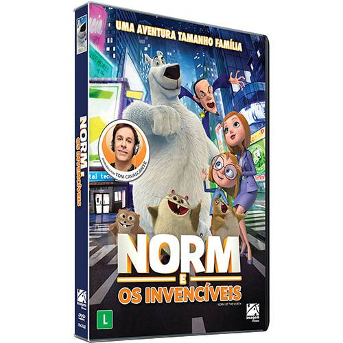 Tamanhos, Medidas e Dimensões do produto DVD - Norm e os Invencíveis