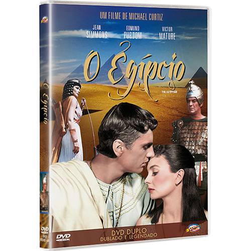 Tamanhos, Medidas e Dimensões do produto DVD - o Egípcio (2 Discos)