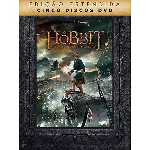 Tamanhos, Medidas e Dimensões do produto DVD - o Hobbit: a Batalha dos Cinco Exércitos Edição Estendida (5 Discos)