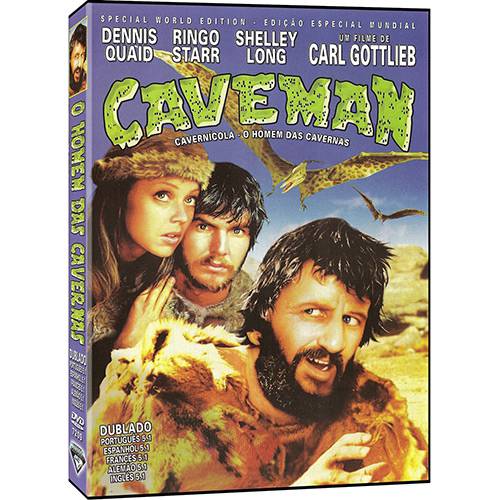Tamanhos, Medidas e Dimensões do produto DVD - o Homem das Cavernas