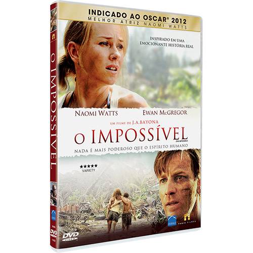 Tamanhos, Medidas e Dimensões do produto DVD o Impossível