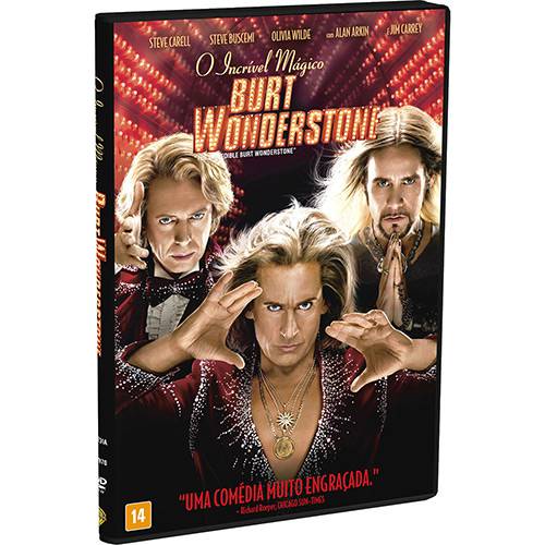 Tamanhos, Medidas e Dimensões do produto DVD - o Incrível Mágico Burt Wonderstone