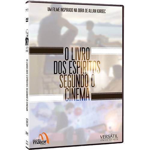 Tamanhos, Medidas e Dimensões do produto DVD - o Livro dos Espíritos Segundo o Cinema